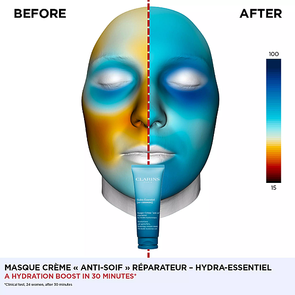 Masca hidratanta de fata cu acid hialuronic Hydra Essentiel Mask