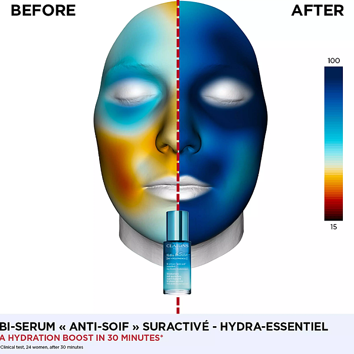 Ser bifazic hidratant pentru fata cu acid hialuronic Hydra Essentiel Serum