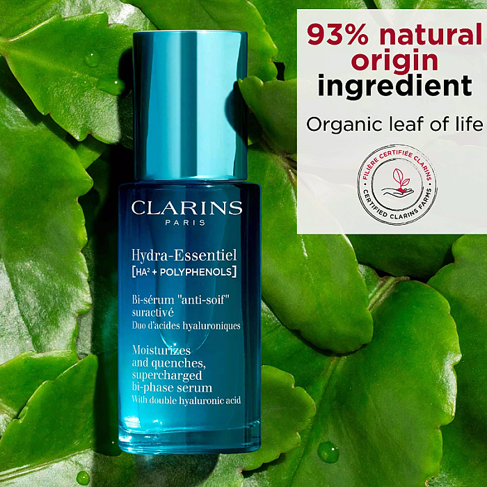Ser bifazic hidratant pentru fata cu acid hialuronic Hydra Essentiel Serum