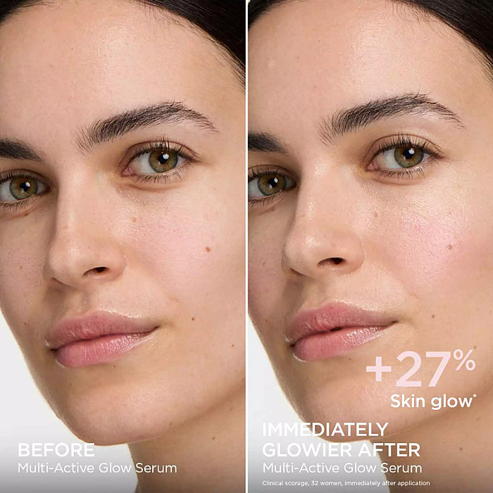 Ser bifazic pentru luminozitate cu vitamina C Multi Active Glow