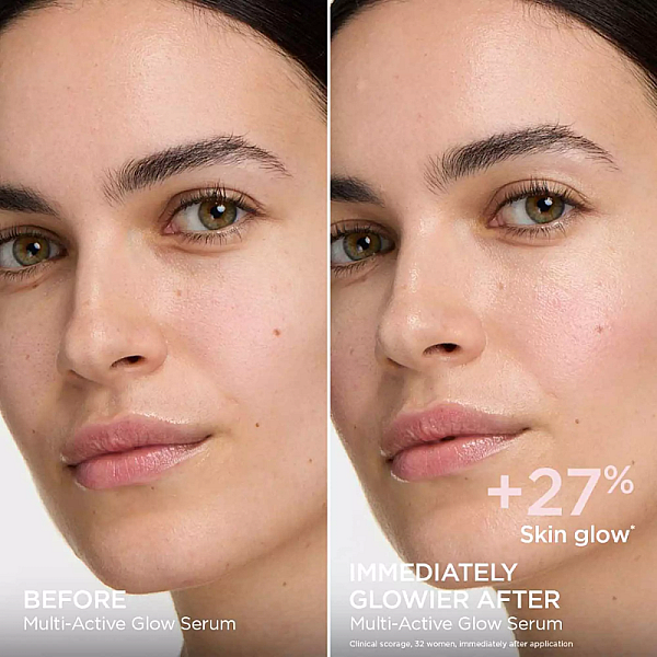 Ser bifazic pentru luminozitate cu vitamina C Multi Active Glow