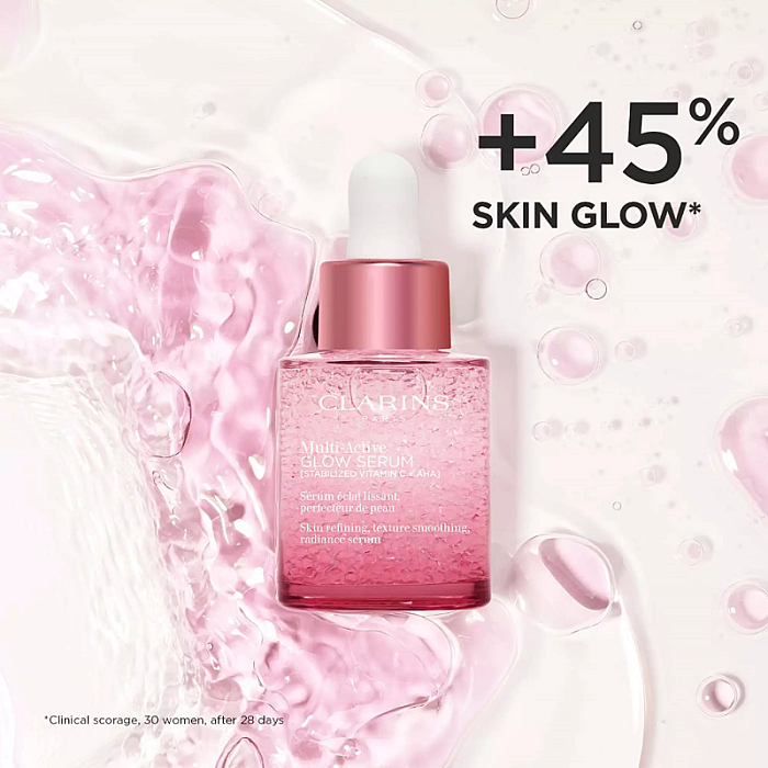 Ser bifazic pentru luminozitate cu vitamina C Multi Active Glow