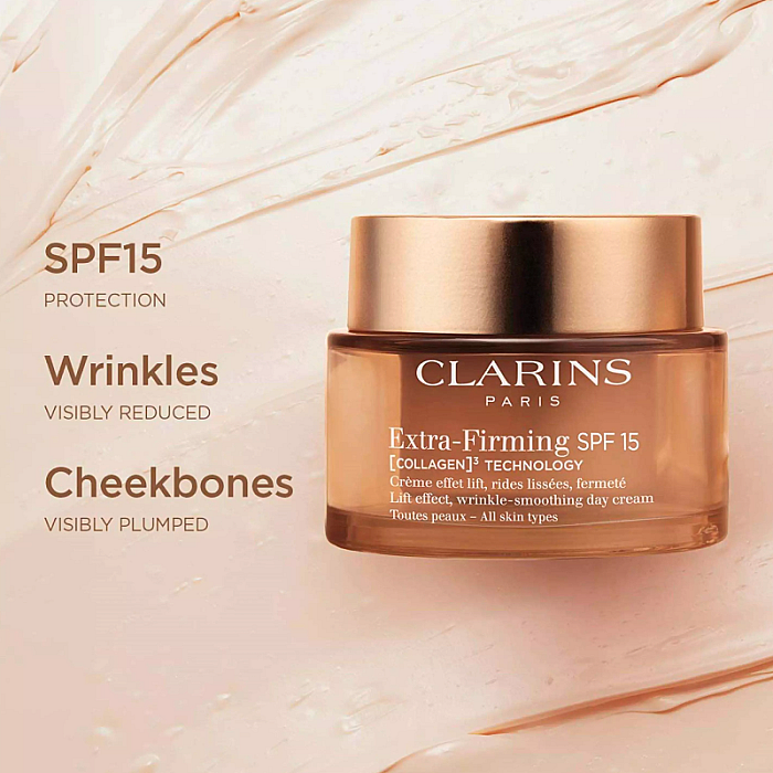Crema de zi pentru fermitate cu SPF15 Extra-Firming