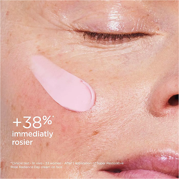 Crema anti-imbatranire pentru luminozitate Super Restorative Rose Radiance
