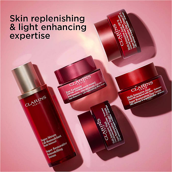 Crema anti-imbatranire pentru luminozitate Super Restorative Rose Radiance