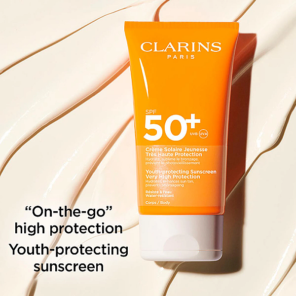 Crema de corp cu protectie solara SPF50+ Youth-Protecting