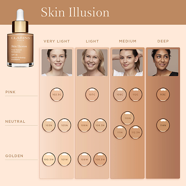 Fond de ten hidratant cu SPF 15 Skin Illusion
