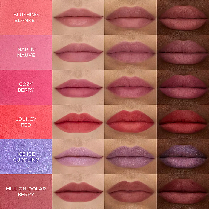 Ruj mat cu textura catifelata Lip Idole CuddleBlur