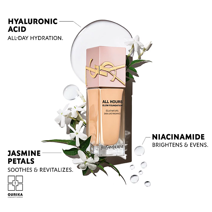 Fond de ten luminos All Hours Glow Foundation