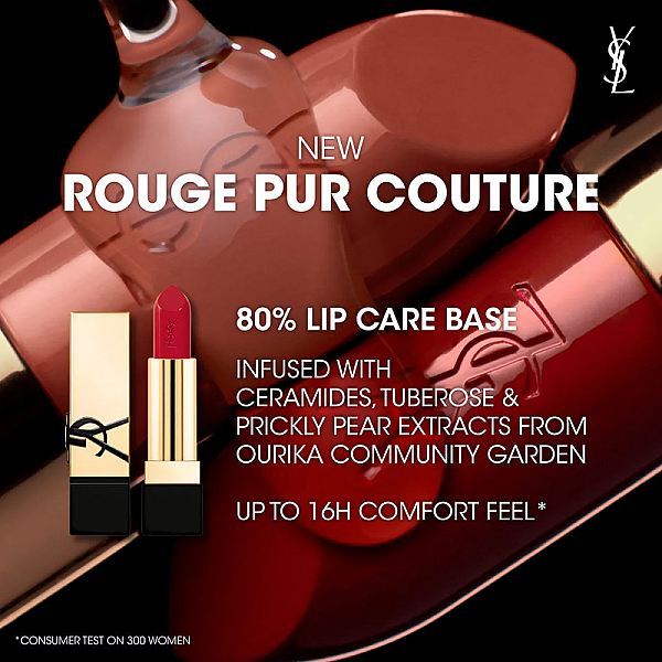 Ruj cremos satinat Rouge Pur Couture