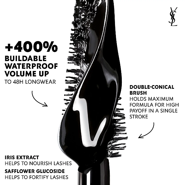 Mascara cu efect de volum extrem waterproof Lash Clash