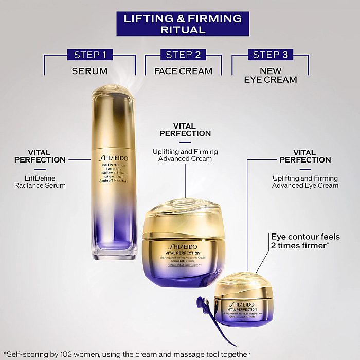 Crema de ochi pentru fermitate si riduri Vital Perfection Uplifting and Firming Advanced Eye Cream