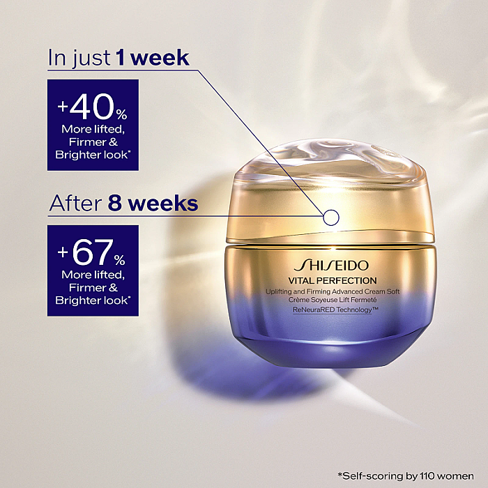 Crema de fata lejera pentru fermitate Vital Perfection Uplifting and Firming Advanced Cream Soft