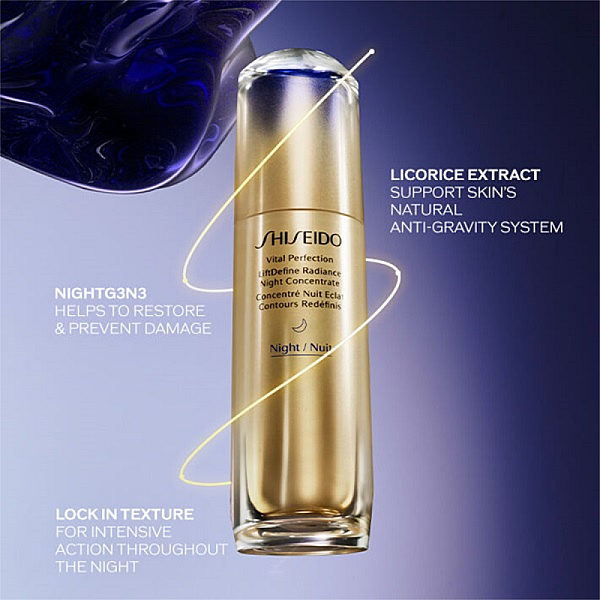 Serum anti-aging de noapte Vital Perfection Uplifting and Firming Liftdefine Radiance Night