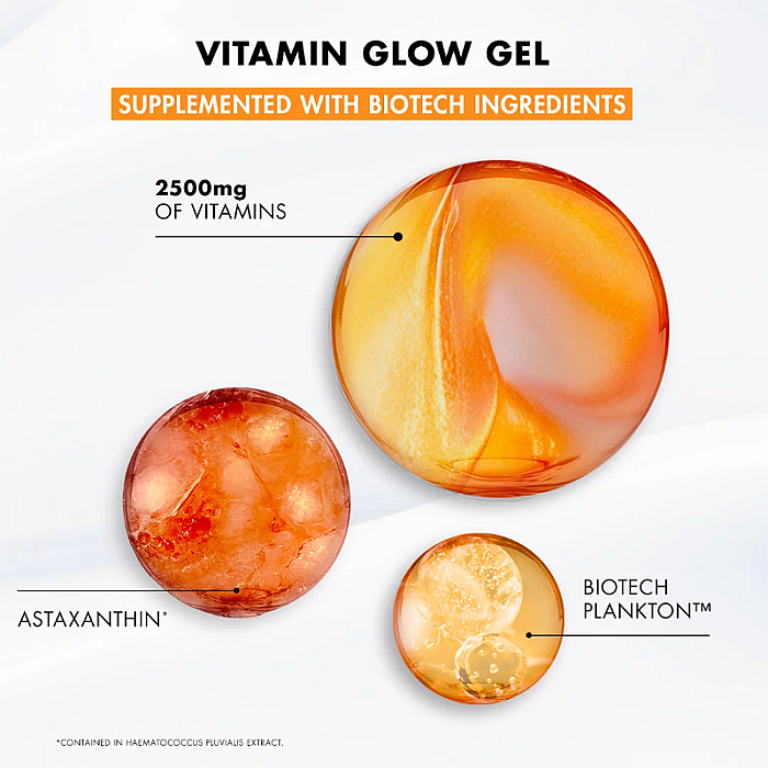 Gel hidratant pentru luminozitate cu Vitamina B3 AQUASOURCE+ Vitamin Glow Gel