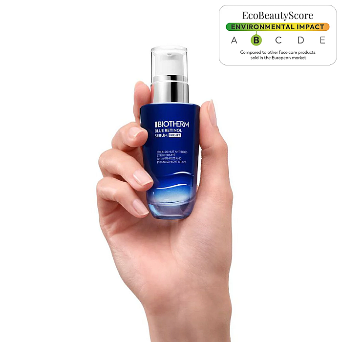 Ser de noapte anti-rid cu retinol Blue Retinol Night Serum