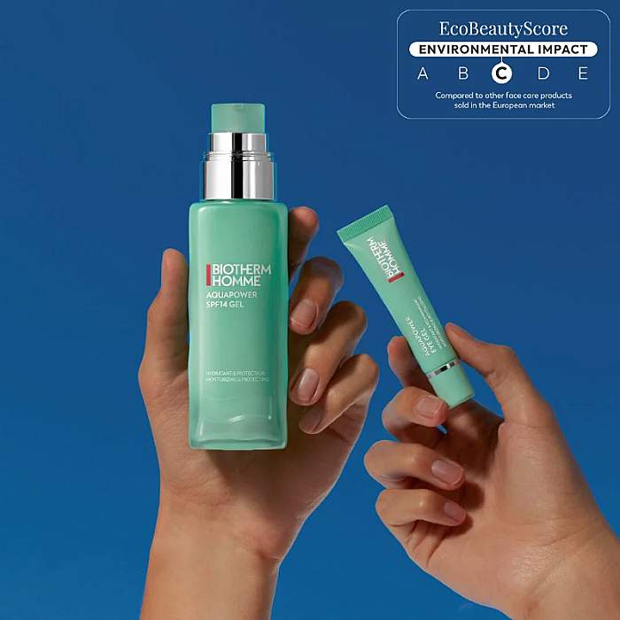 Gel hidratant si protector pentru barbati cu SPF14 Homme Aquapower Gel