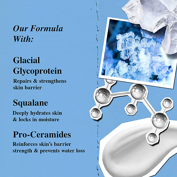 Crema hidratanta de corp cu Squalane si pro-ceramide Ultra Body Mega Moisture Squalane Cream
