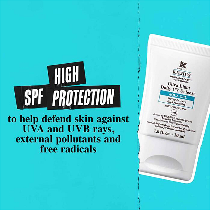 Crema lejera cu protectie solara SPF50 Ultra Light Daily UV Defense Aqua Gel Sunscreen