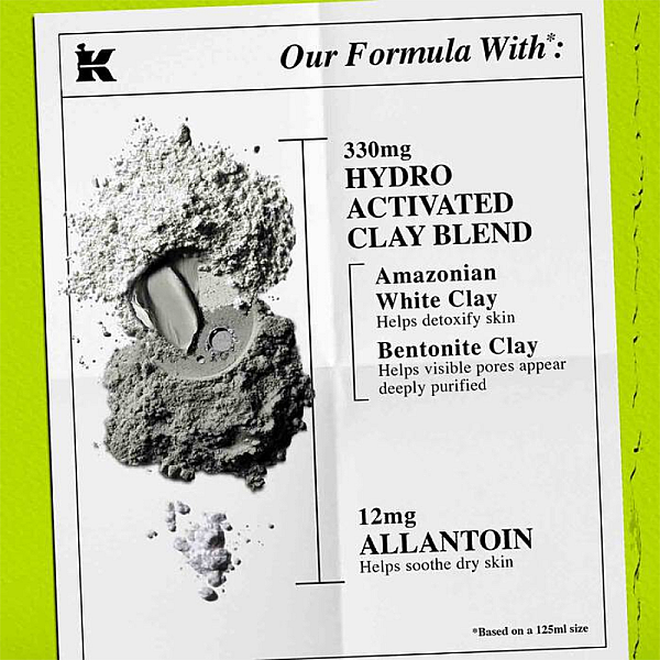Masca de fata purificatoare pentru minimizarea porilor Rare Earth Pore-Minimizing Clay Mask