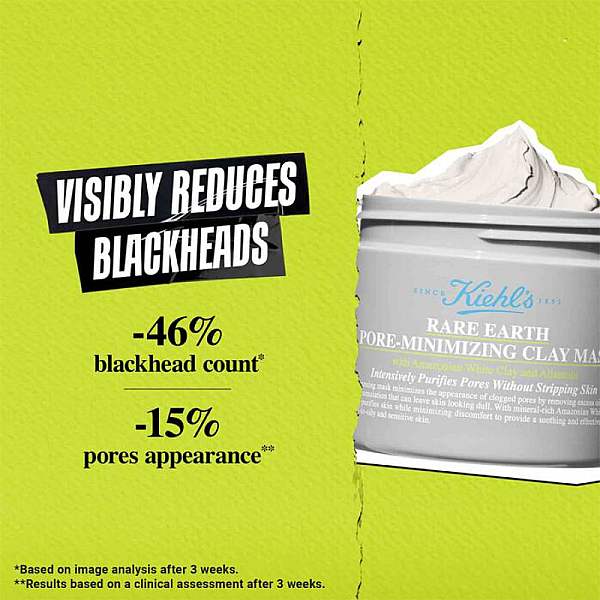 Masca de fata purificatoare pentru minimizarea porilor Rare Earth Pore-Minimizing Clay Mask