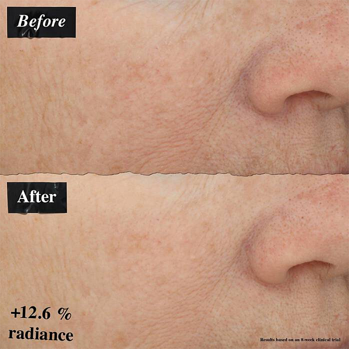 Serum de fata cu Vitamina C si Acid Hialuronic Powerful-Strength Line-Reducing Concentrate