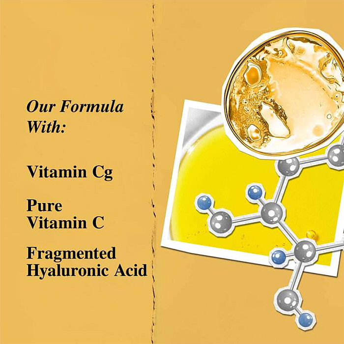 Serum de fata cu Vitamina C si Acid Hialuronic Powerful-Strength Line-Reducing Concentrate