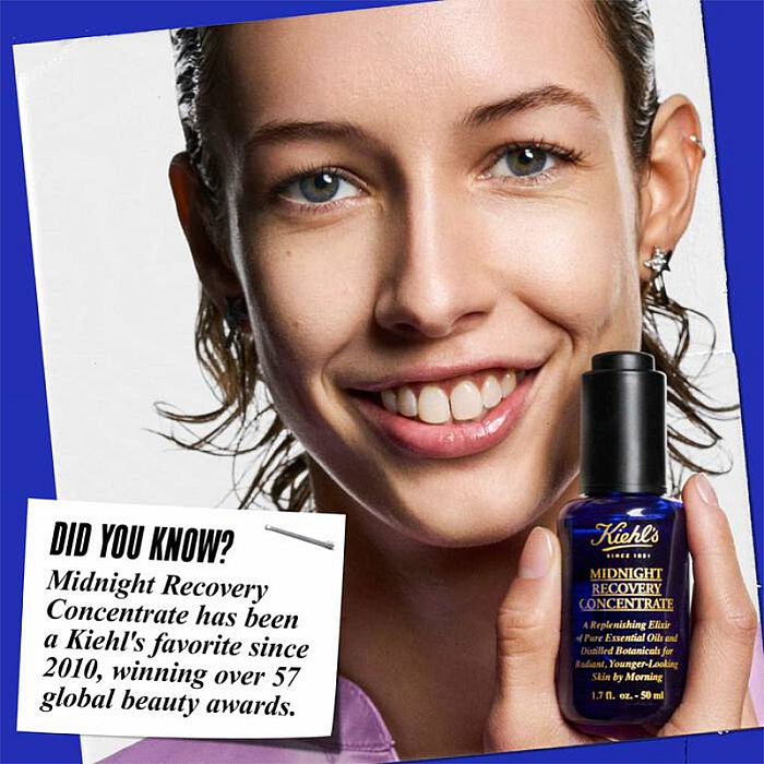 Serum de noapte pentru regenerare Midnight Recovery Concentrate