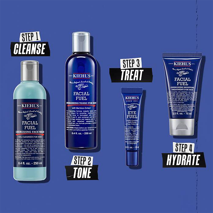 Gel de curatare energizant pentru barbati Facial Fuel Energizing Face Wash