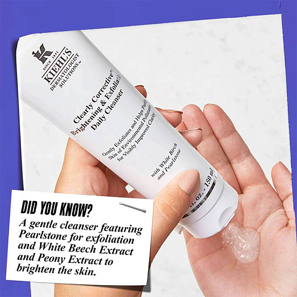 Gel de curatare si exfoliere Clearly Corrective Brightening & Exfoliating Daily Cleanser