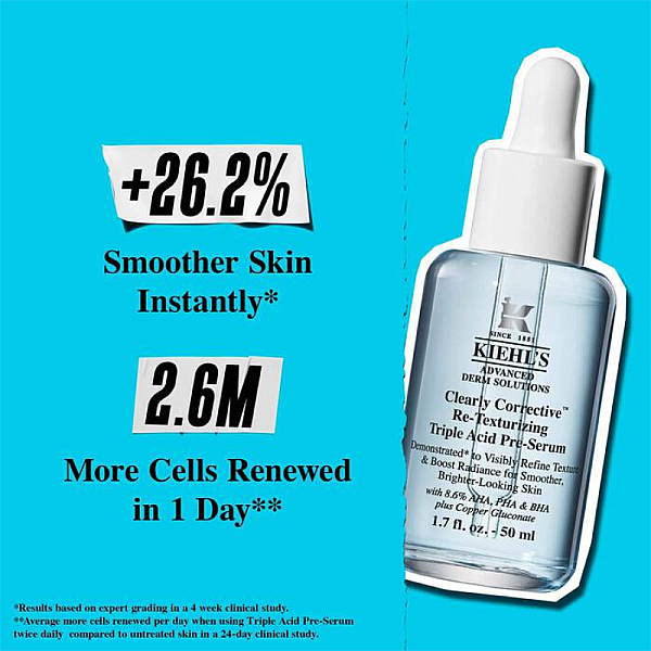 Exfoliant bland pentru fata cu AHA, BHA si PHA Clearly Corrective Daily Re-Texturizing Triple Acid Peel
