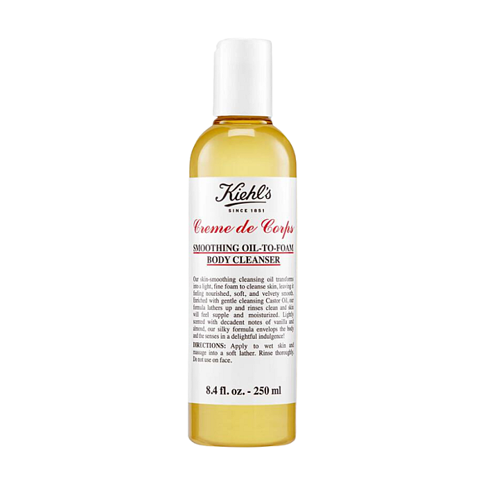 Ulei de dus pentru corp Creme de Corps Smoothing Oil-to-Foam Body Cleanser