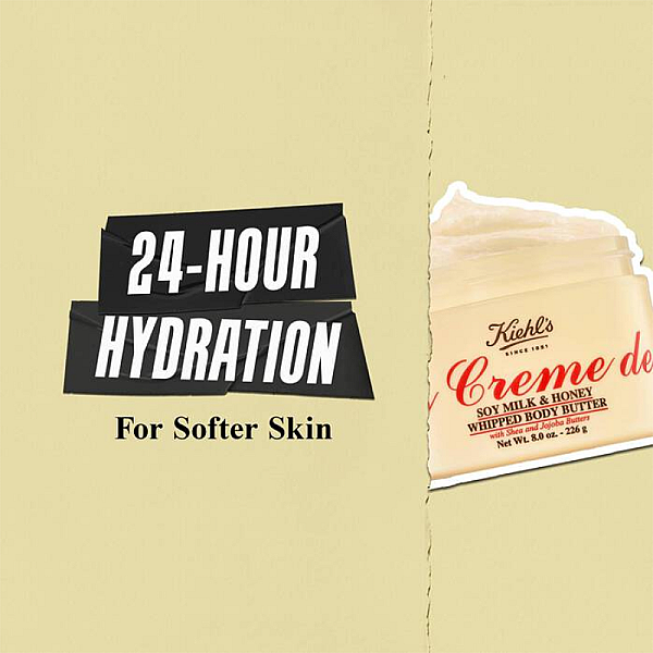 Unt de corp hidratant Creme de Corps Soy Milk & Honey Whipped Body Butter