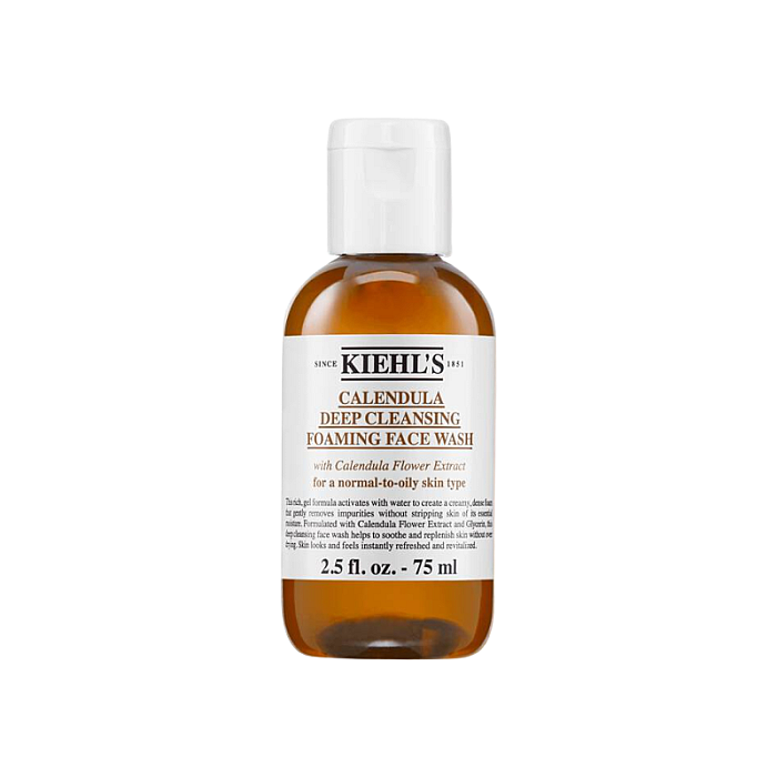Gel de curatare cu extract de galbenele Calendula Deep Cleansing Foaming Face Wash