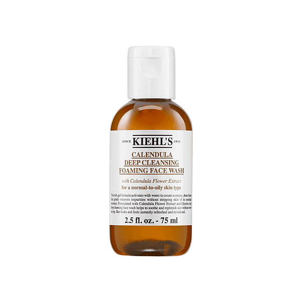 Gel de curatare cu extract de galbenele Calendula Deep Cleansing Foaming Face Wash