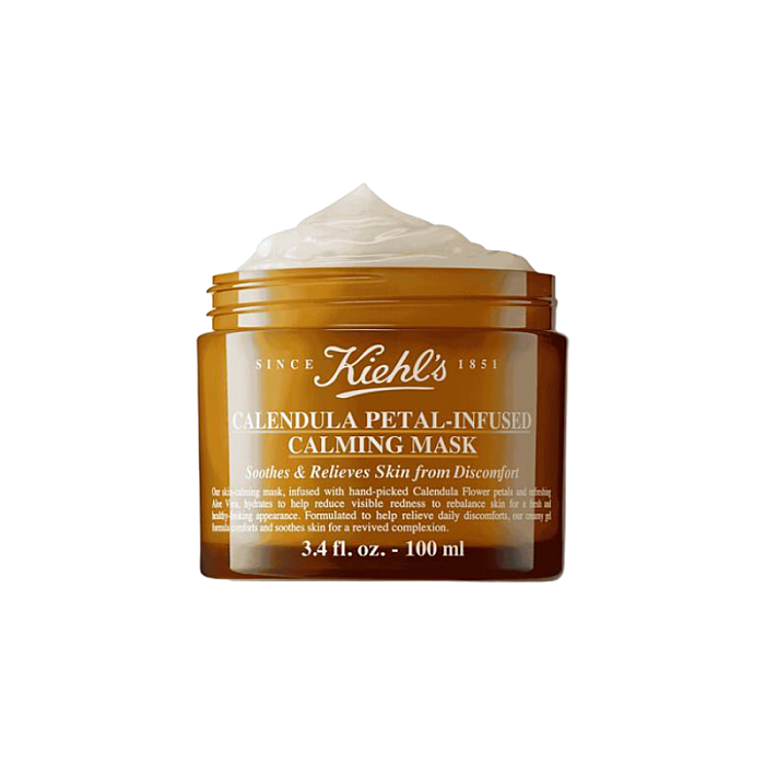 Masca de fata hidratanta si calmanta cu extract de galbenele Calendula Petal-Infused Calming Mask