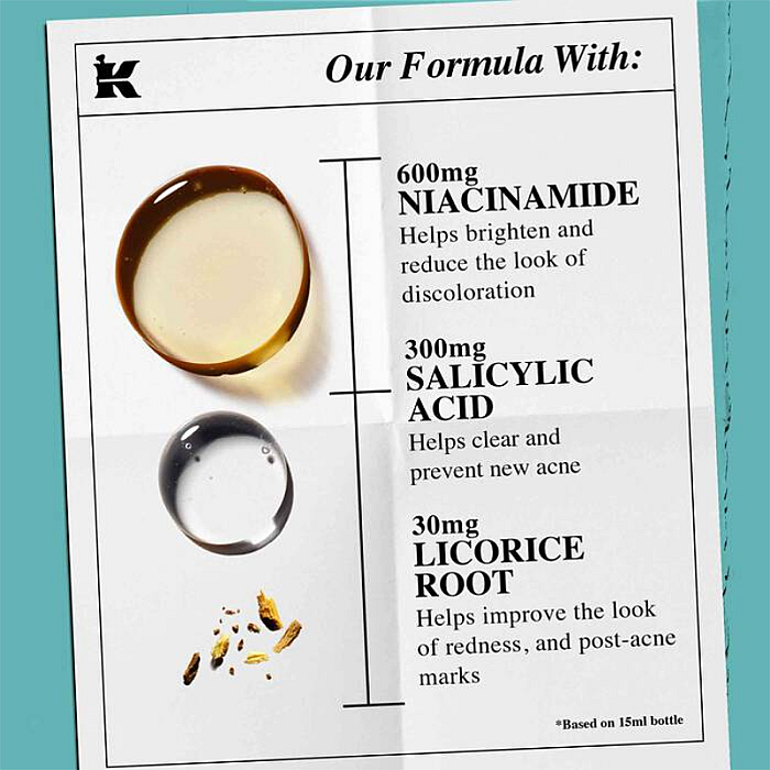 Solutie anti-imperfectiuni cu acid salicilic si niacinamide Truly Targeted Blemish-Clearing Solution