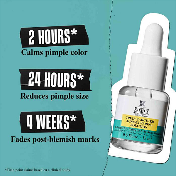 Solutie anti-imperfectiuni cu acid salicilic si niacinamide Truly Targeted Blemish-Clearing Solution
