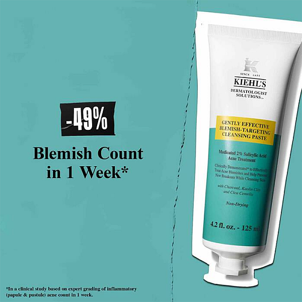 Pasta de curatare anti-imperfectiuni cu acid salicilic Gently Effective Blemish-Targeting Cleansing Paste