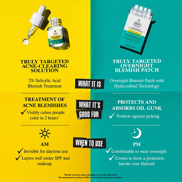 Plasturi hidrocoloidali pentru acnee Truly Targeted Overnight Blemish