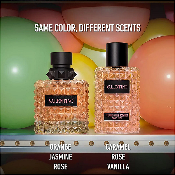 Spray pentru corp si par Born in Roma Hair & Body Mist Caramel Crush