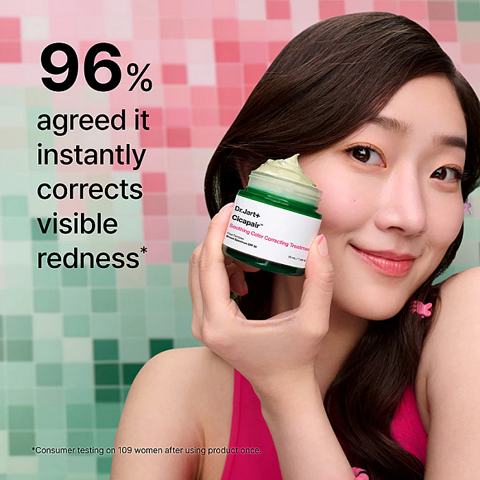 Crema corectoare impotriva rosetii cu SPF30 Cicapair Soothing Color Correcting Treatment