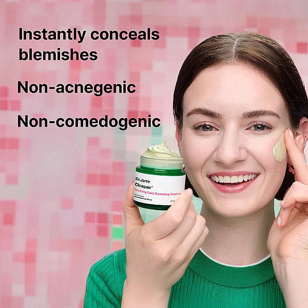 Crema corectoare impotriva rosetii cu SPF30 Cicapair Soothing Color Correcting Treatment