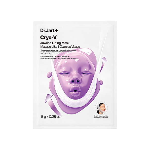 Masca de fata cu efect de lifting Cryo V-Sculpt Jawline Lifting Mask