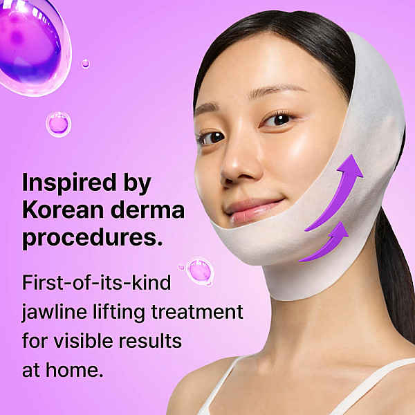 Masca de fata cu efect de lifting Cryo V-Sculpt Jawline Lifting Mask