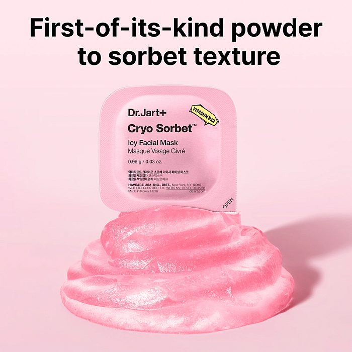 Masca hidratanta cu efect racoritor Cryo Sorbet Icy Facial Mask