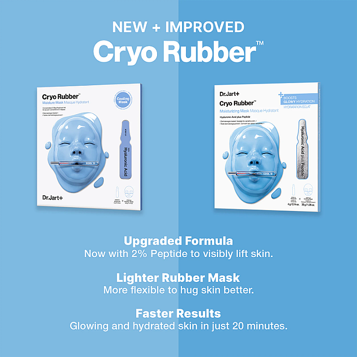 Masca hidrogel pentru hidratarea tenului Cryo Rubber Moisturizing Mask