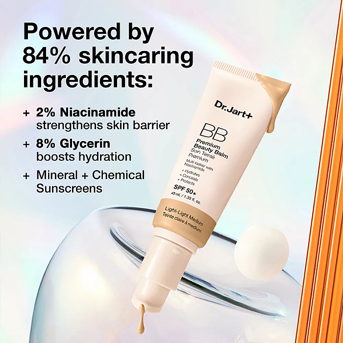 BB Cream cu niacinamide si SPF 50+ Premium Beauty Balm
