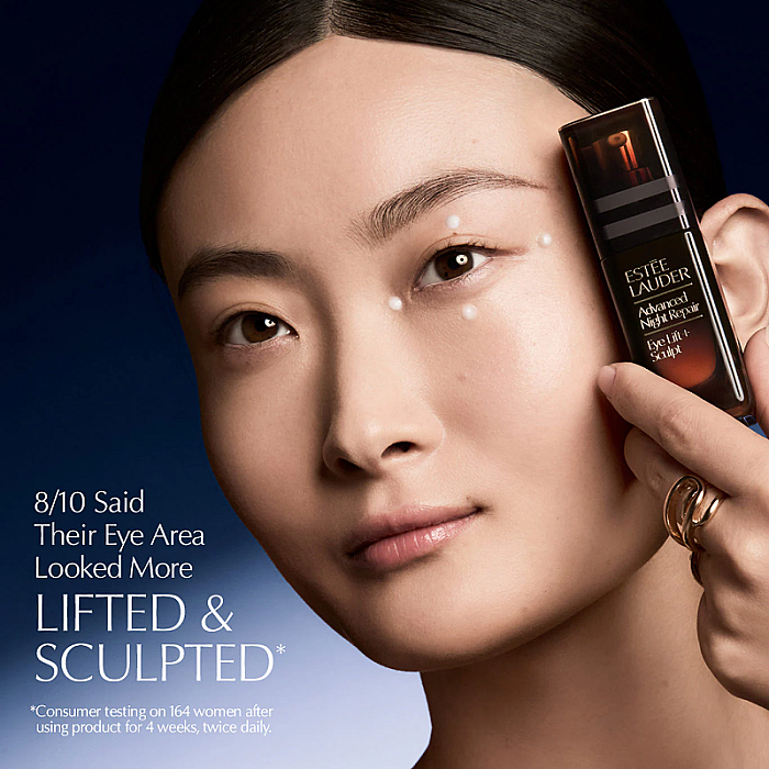 Crema antirid cu efect de lifting pentru ochi Advanced Night Repair Eye Lift + Sculpt