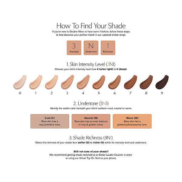 Fond de ten Double Wear Stay-In-Place Longwear Matte Foundation
